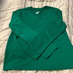 Kids green long sleeve